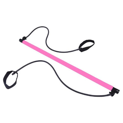 Pilates Exercise Stick Fitness Yoga Resistance Bands