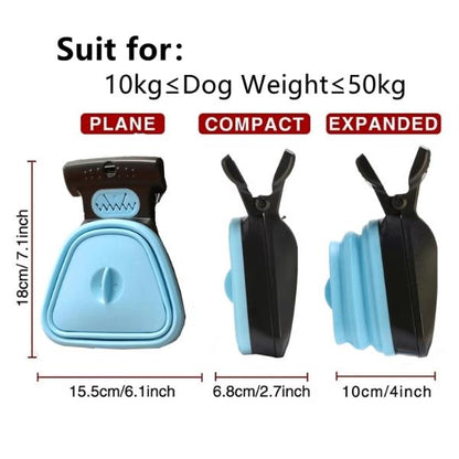 Dog Pet Travel Foldable Pooper Scooper