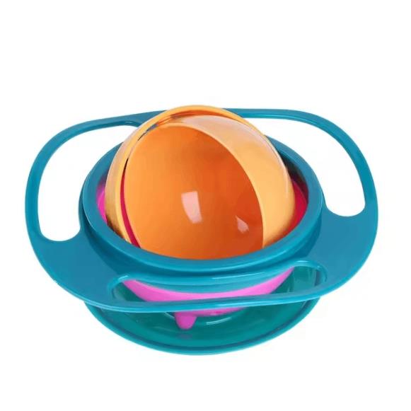 Universal Gyro Baby Bowl 360 Fegree Rotating Balance Bowl