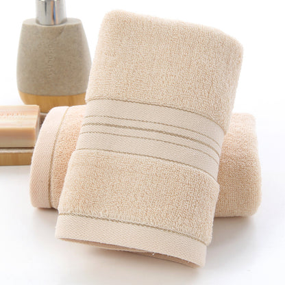 Pure cotton towel for household use to wash face and absorb water