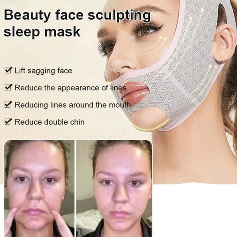 V Line Shaping Face Masks Facial Slimming Strap