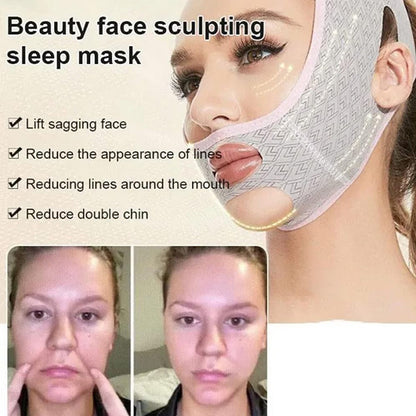 V Line Shaping Face Masks Facial Slimming Strap