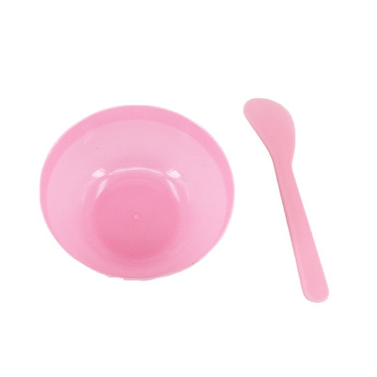 Transparent Mask Bowl suit plastic mask stick mask bowl DIY beauty makeup mask tool stirring rod