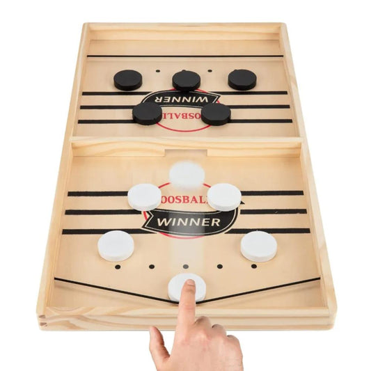 Fast Sling Puck Board Game Table Hockey Foosball Winner Interactive Toys