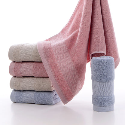 Pure cotton towel for household use to wash face and absorb water