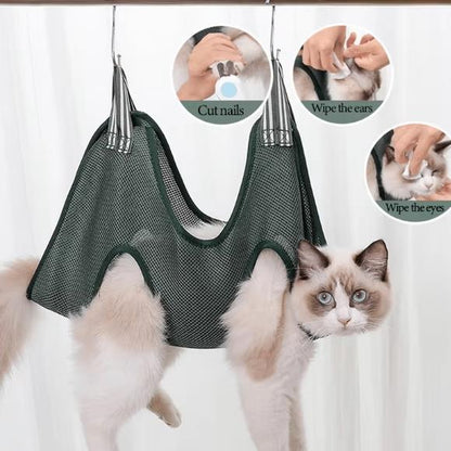 Pet Cat Dog Grooming Nail Cutting Fixed Bag Pet Hammock