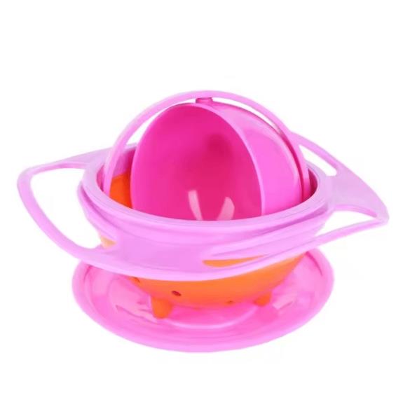 Universal Gyro Baby Bowl 360 Fegree Rotating Balance Bowl