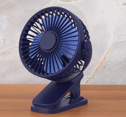 New cat claw brushless clip fan mini silent portable dormitory stroller USB rechargeable small fan