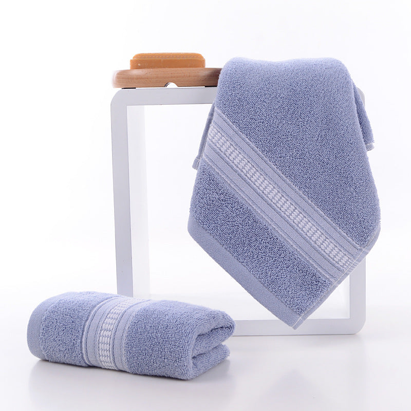 Pure cotton towel for household use to wash face and absorb water