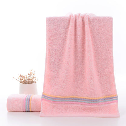 Pure cotton towel for household use to wash face and absorb water