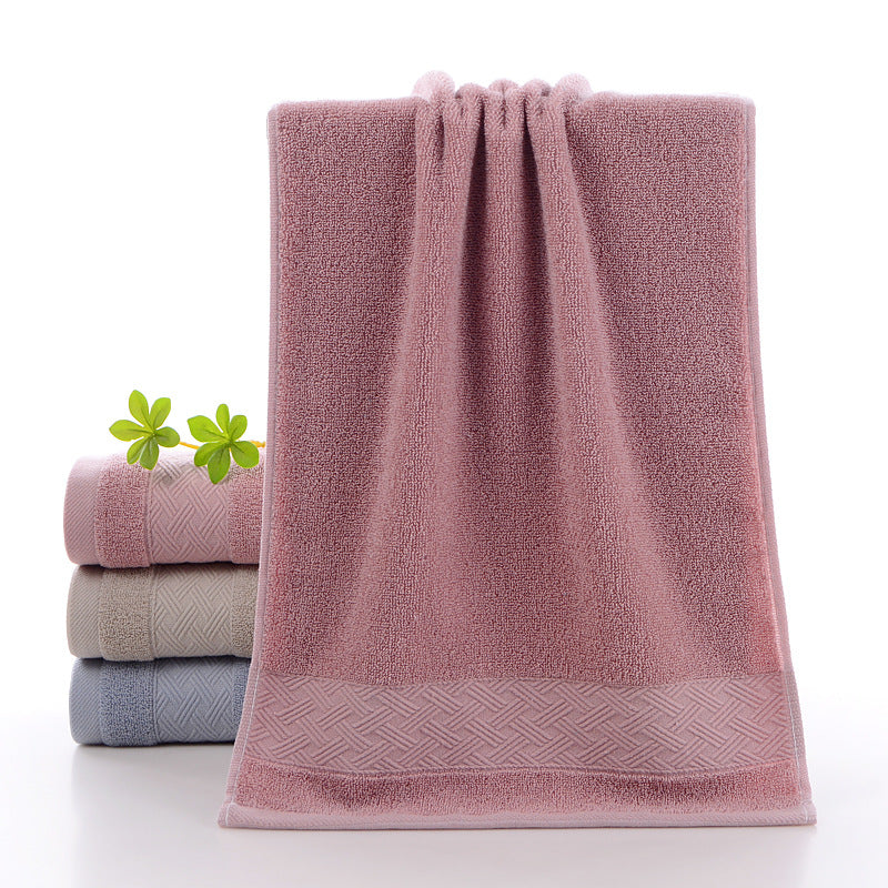 Pure cotton towel for household use to wash face and absorb water