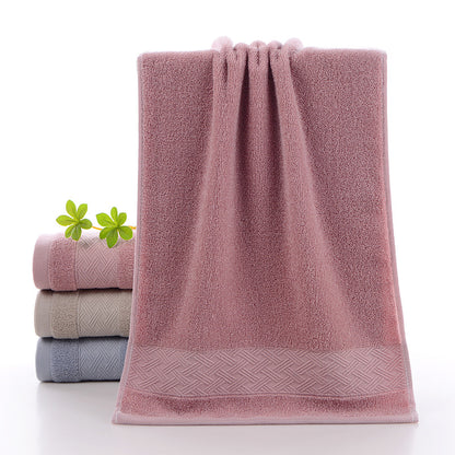 Pure cotton towel for household use to wash face and absorb water