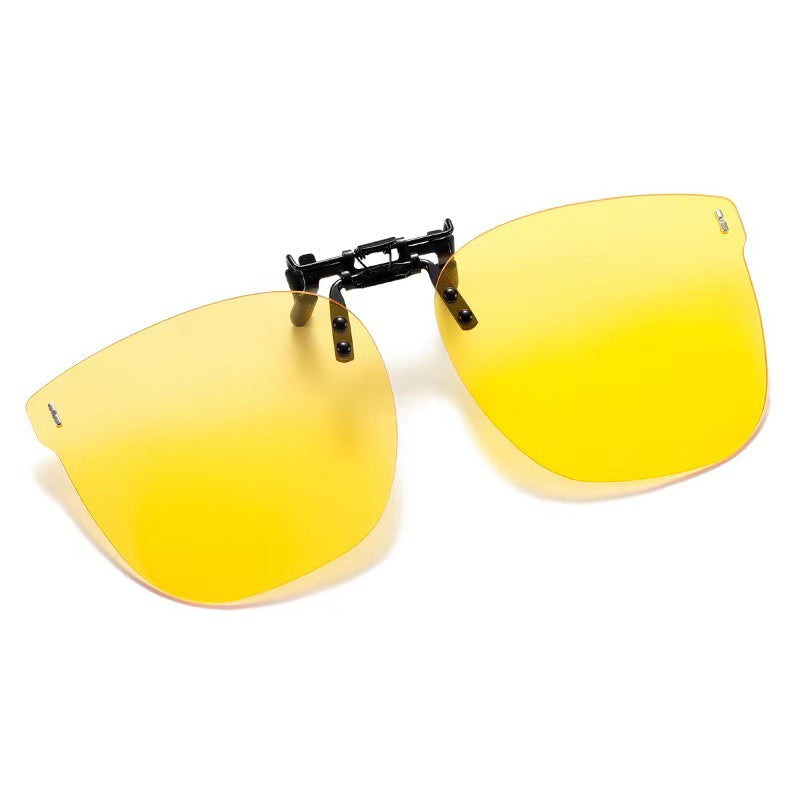 New glasses sunglasses two-in-one myopia glasses clip sunglasses unisex driving special driving