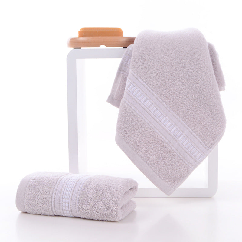 Pure cotton towel for household use to wash face and absorb water