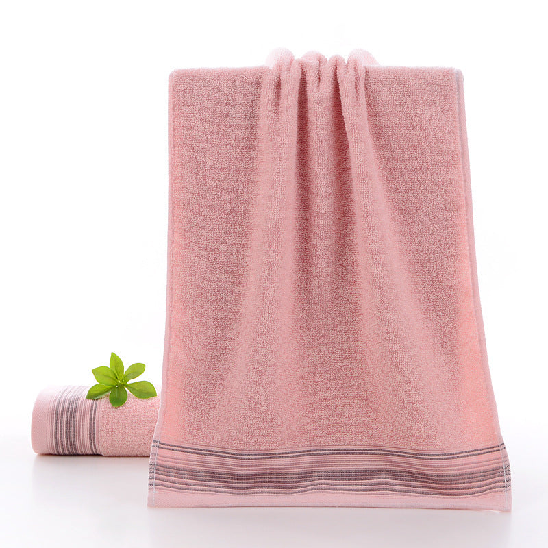 Pure cotton towel for household use to wash face and absorb water