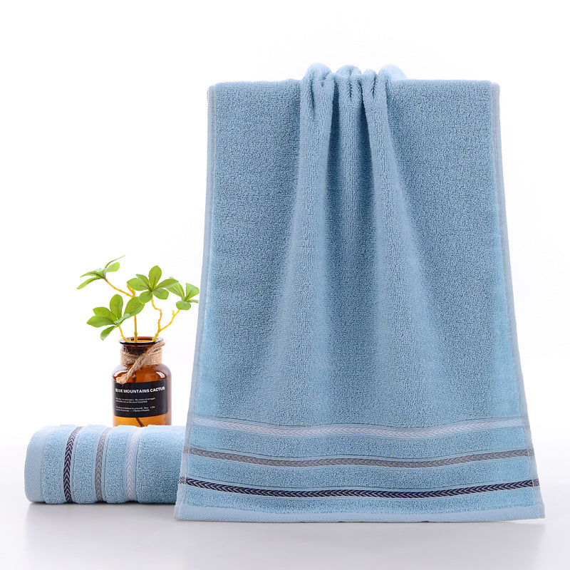 Pure cotton towel for household use to wash face and absorb water