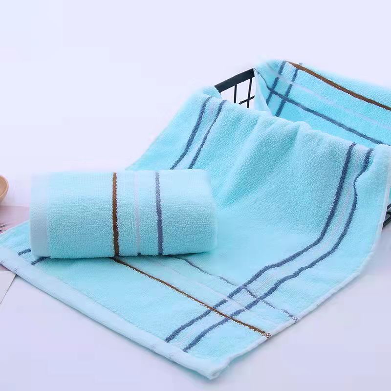 Pure cotton towel for household use to wash face and absorb water