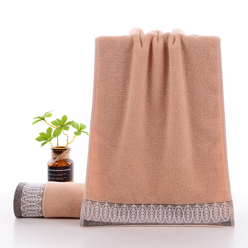 Pure cotton towel for household use to wash face and absorb water