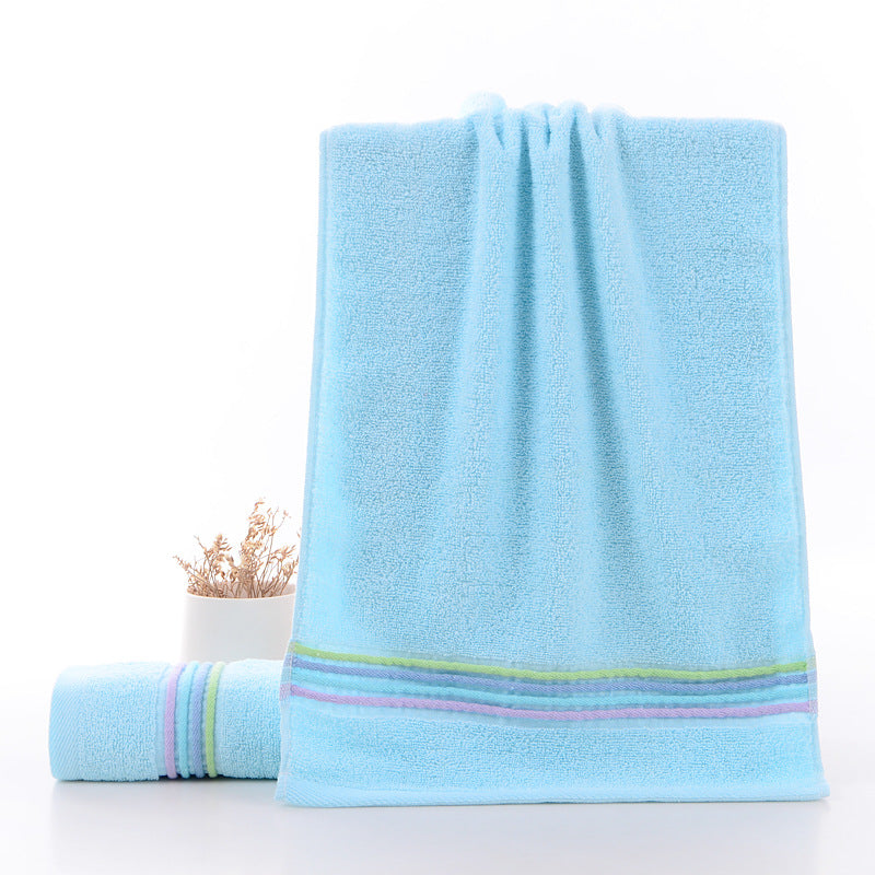 Pure cotton towel for household use to wash face and absorb water