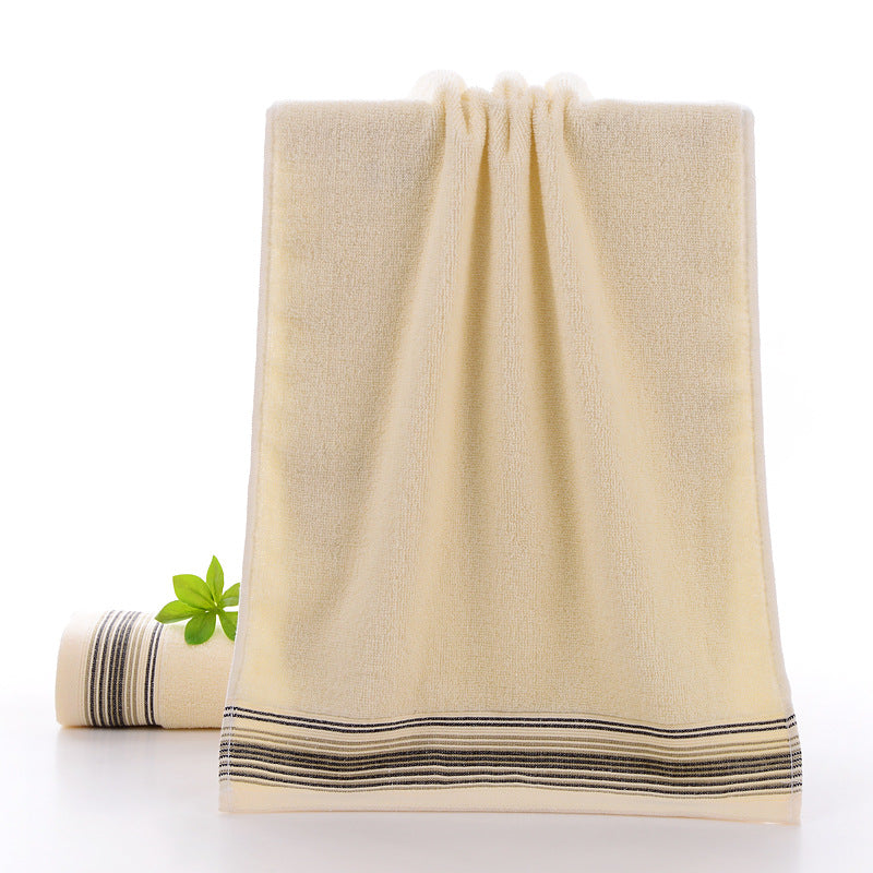 Pure cotton towel for household use to wash face and absorb water