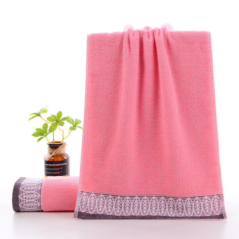 Pure cotton towel for household use to wash face and absorb water