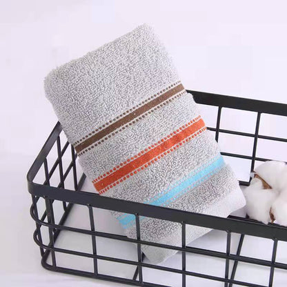 Pure cotton towel for household use to wash face and absorb water