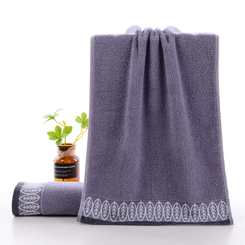 Pure cotton towel for household use to wash face and absorb water