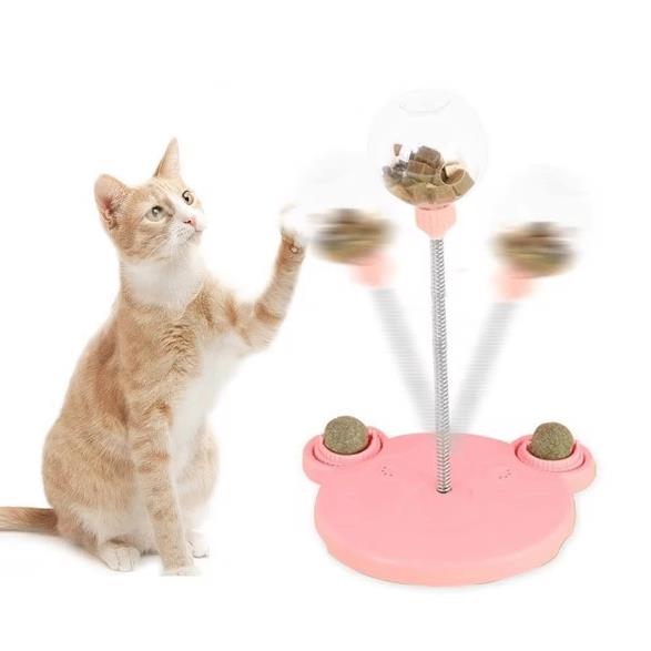 Pet Puzzle Food Leaking Ball Toy Cat Slow Feeder