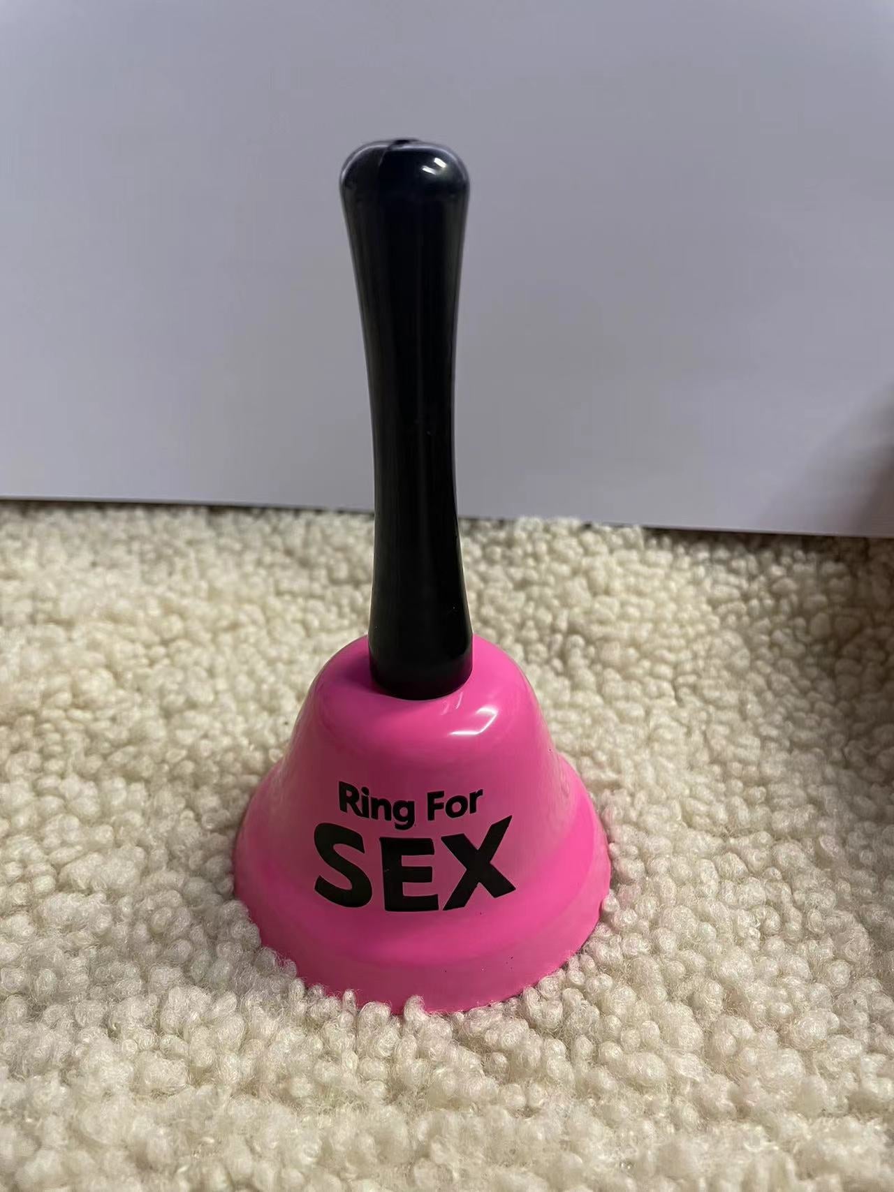 Sex Bell Ring Toy Game Novelty Gift Bachelorette Bachelor Party SM Adult Games Erotic Sex Toys for Couple Flirting